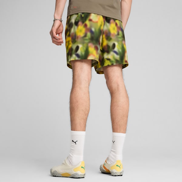 HOOPS X PUMATECH Relaxed Shorts 6" Men, Velvet Moss, extralarge